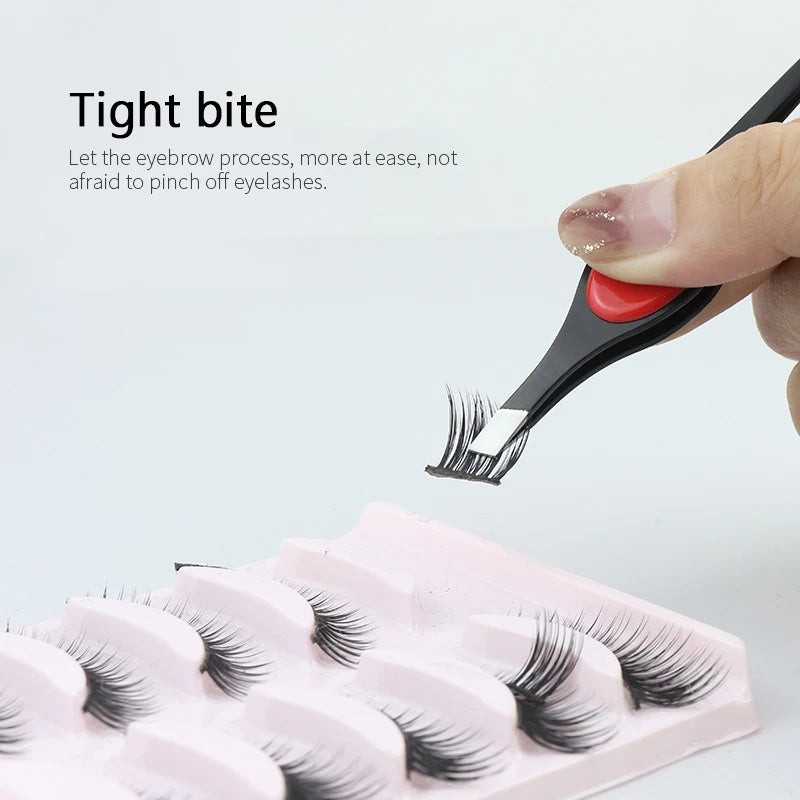 Stainless Steel Slanted Eye Brow Clips Removal Makeup Tools