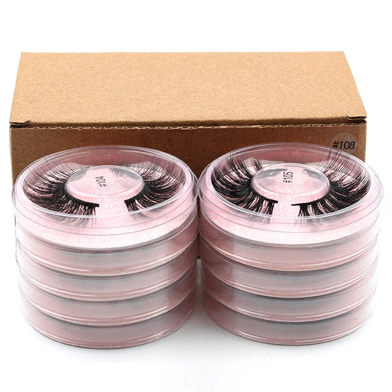 3D Mink Lashes Makeup Natural False Eyelashes