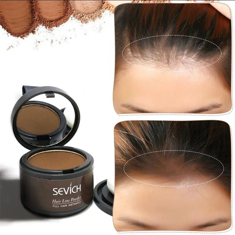 8 color Hair Fluffy Powder Hairline Shadow Powder Instant Cover Up Makeup