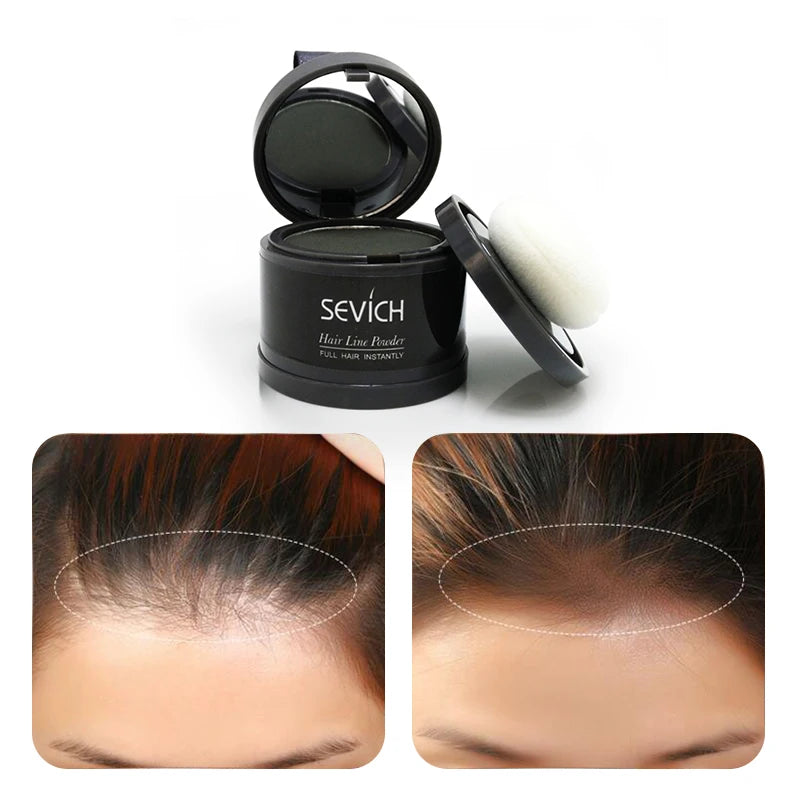 8 color Hair Fluffy Powder Hairline Shadow Powder Instant Cover Up Makeup