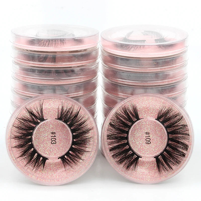 3D Mink Lashes Makeup Natural False Eyelashes