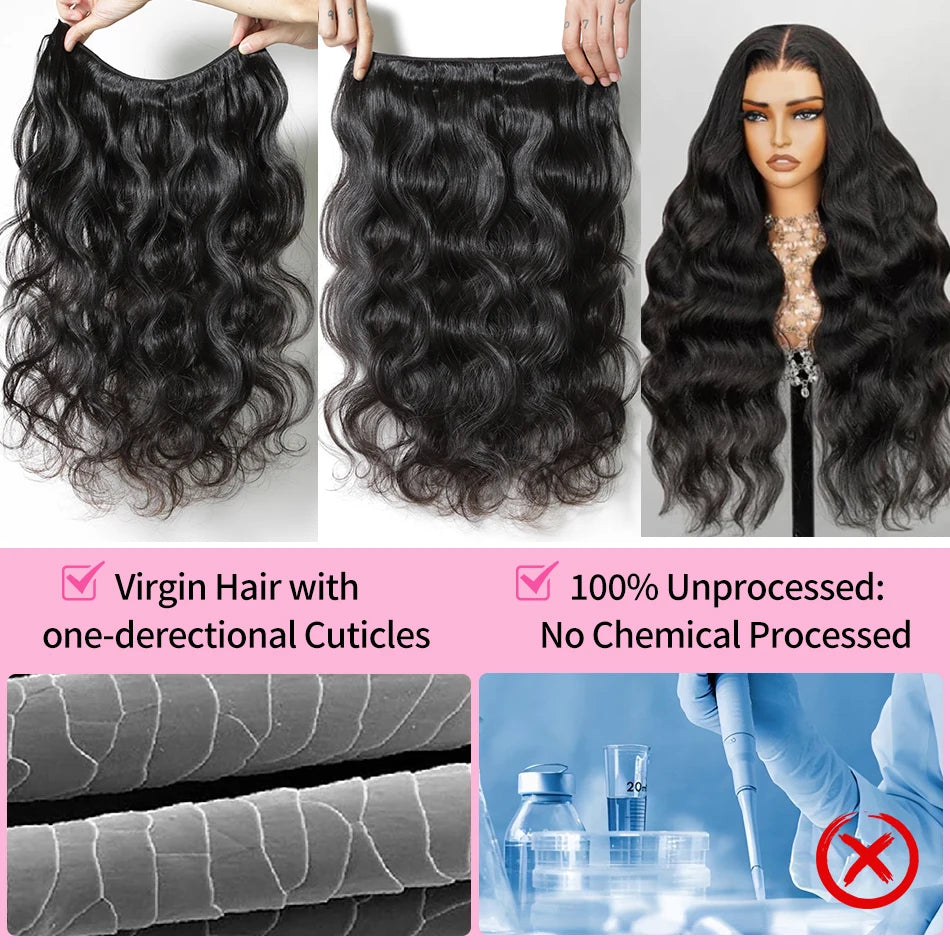 Body Wave Bundles Brazilian Human Hair
