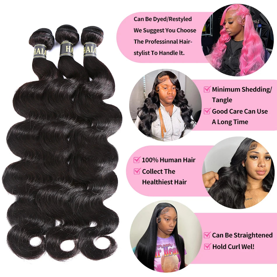 Body Wave Bundles Brazilian Human Hair