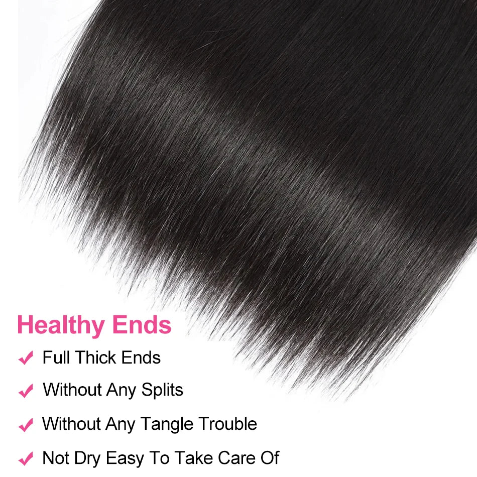Straight Bundles Brazilian Human Hair Extension