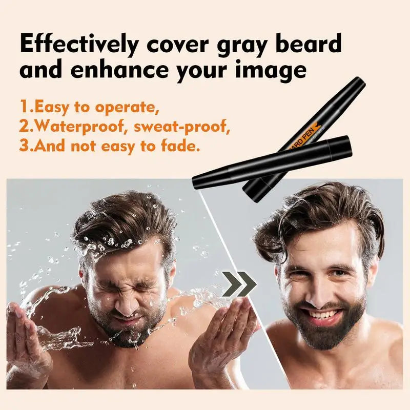 Long Lasting Water Proof Beard Filling Effective Hairline Pencil